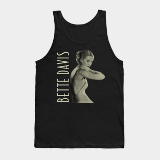 Bette Davis - Vintage Art Tank Top